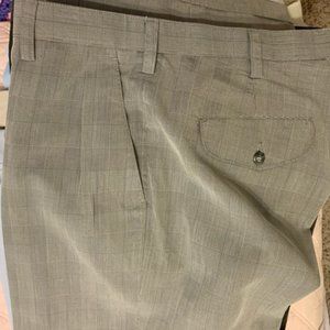 Brooks Brothers Grey Plaid Golf Pants (38x31)